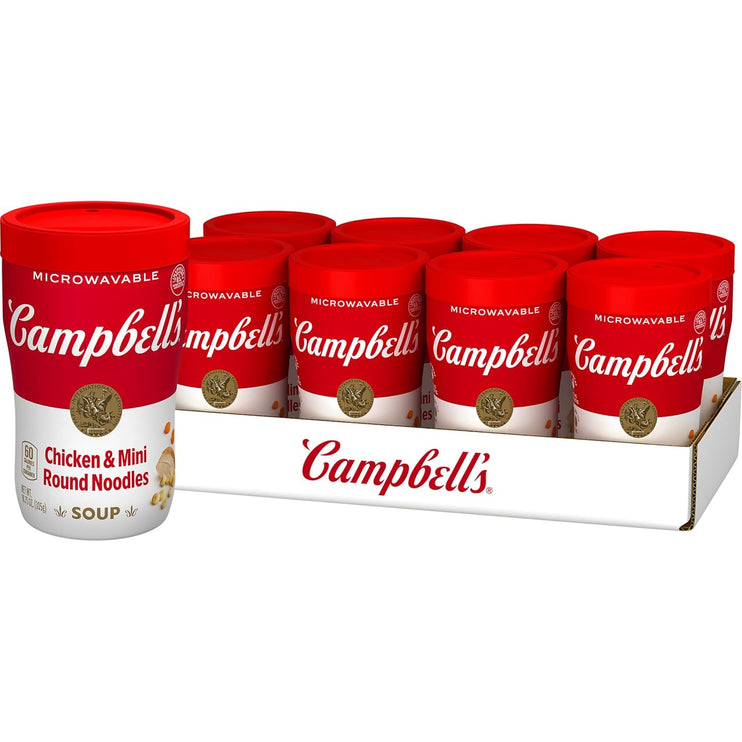 Campbell's Sipping Soup, Chicken & Mini Round Noodle Soup, - Chalk School of Movement