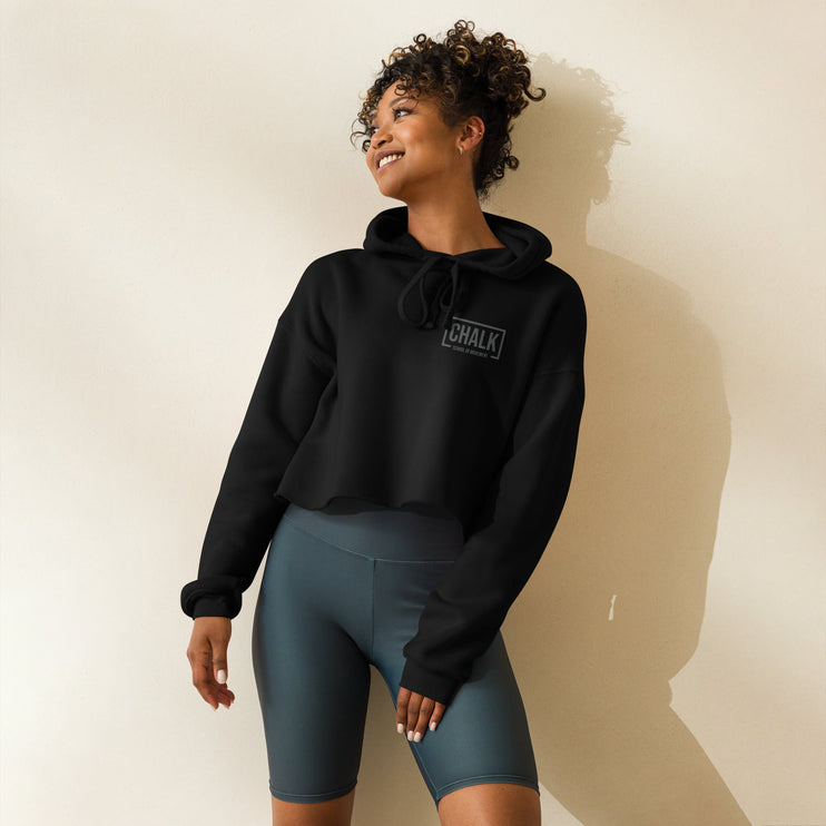 Crop Hoodie - Chalk School of Movement