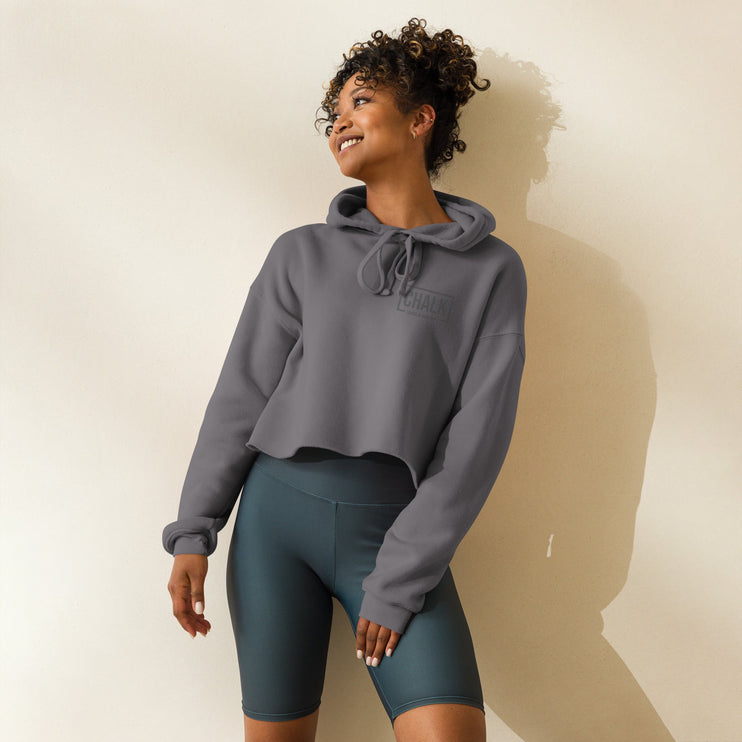 Crop Hoodie - Chalk School of Movement