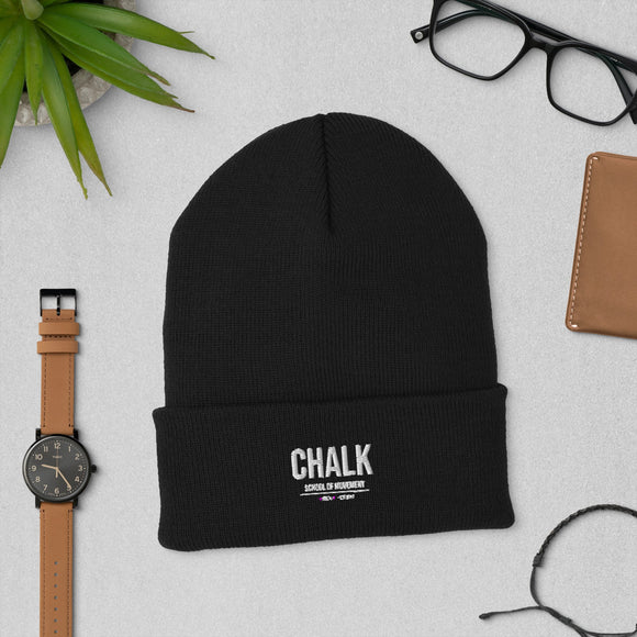 Cuffed Beanie - Chalk School of Movement