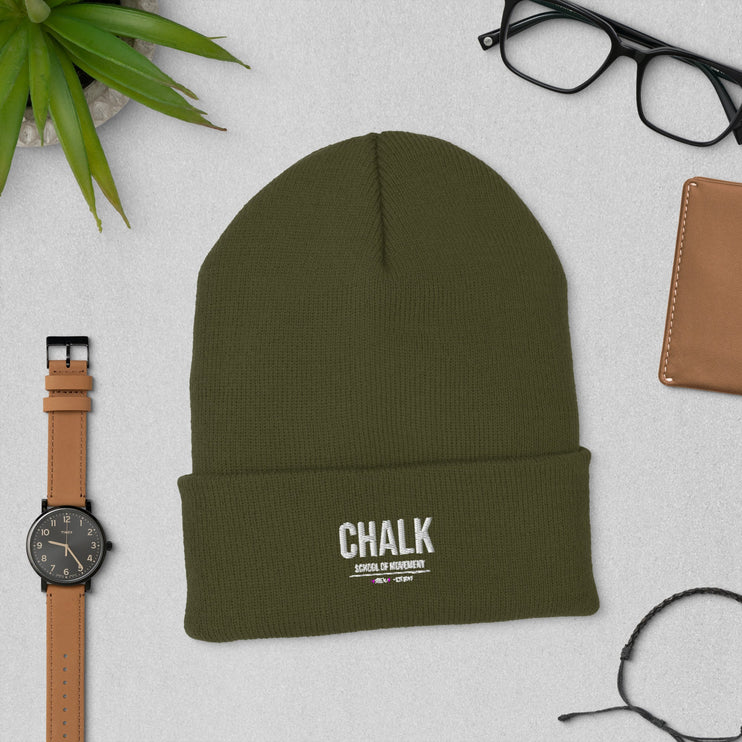 Cuffed Beanie - Chalk School of Movement