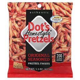 Dot's Pretzels Variety Pack, Original, Honey Mustard, and Cinnamon Sugar Pretzel Twists, Healthy Kids Snacks, 1oz Grocery Sized Bags (20 Count) - Chalk School of Movement