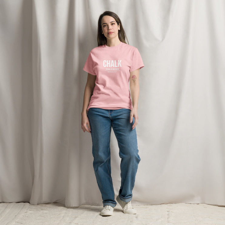 Pink Chalk T-Shirt - Chalk School of Movement