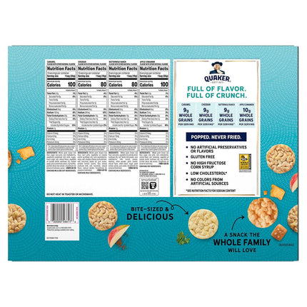 Quaker Rice Crisps, Variety Pack, 36-count - Chalk School of Movement