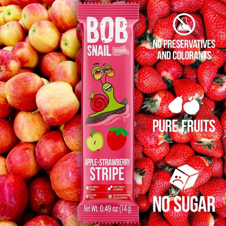 Snacks Variety Pack - 30 Healthy Individual Packs for Kids Adults with Natural Strawberries Blackcurrant Apple and Pear Gluten - Free Vegan Low Carb Fruit Bar No Sugar Added - Chalk School of Movement