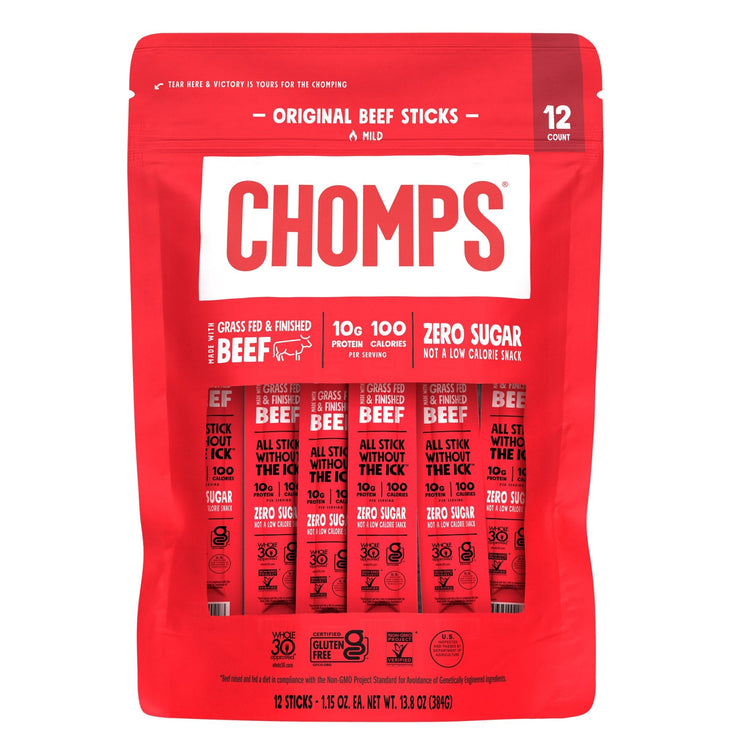 Chomps Original Beef Sticks - Chalk School of Movement