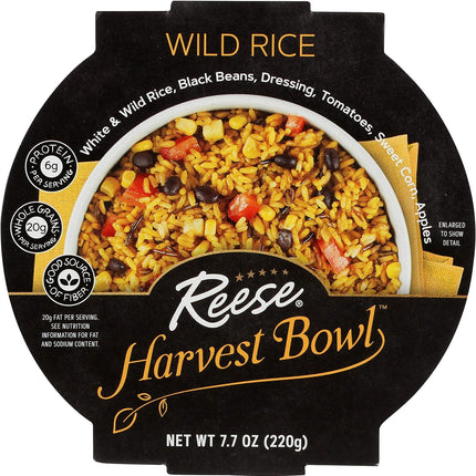 Reese Lentil Harvest Bowl | Chickpeas, Brown Rice, Spinach | High in Fiber & Protein (Pack of 8) - Chalk School of Movement